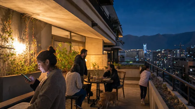 Una comunidad residencial